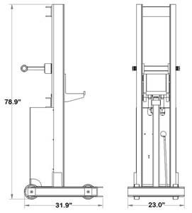 Form Lift Dimensions